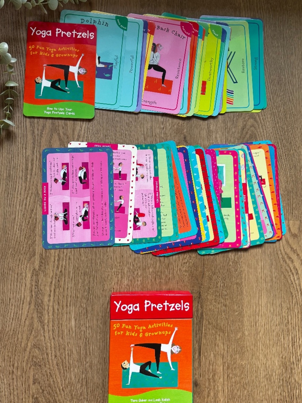 Yoga Pretzels Complete 50 Kids Yoga Activity Cards